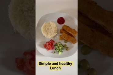 Simple and healthy Lunch#shorts