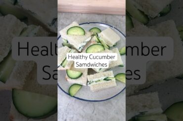 Healthy Cucumber Sandwich (Sandwich Recipe!) #cucumber #sandwich