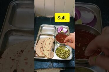 healthy lunch  #easy lunch #Jowar roti with Rajma