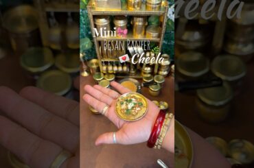 #mini #besan #paneer #cheela #yummy #foodie #rustic #aesthetic #recipe #healthy #shorts #delicious