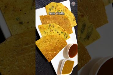 Healthy Oats Chilla Recipe for Weight Loss| Quick Breakfast in 20 Minutes