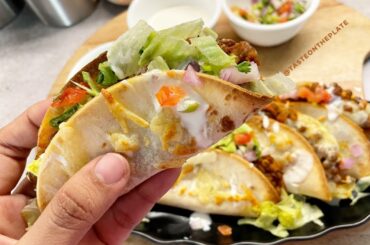 EASY Lentil Tacos Recipe/Protein rich Dinner Idea/healthy dinner recipe