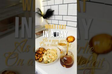 What I eat In a day on a calorie deficit #youtubeshorts #caloriedeficit #gymlife #foodrecipes