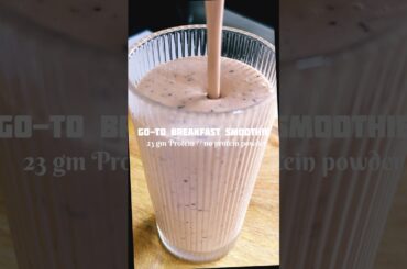 No-Protein Powder Smoothie with 23g Protein! Easy Healthy Breakfast | Ep 24 #weightlossrecipes