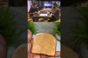 Virat Kohli’s Favourite Healthy Almond Butter Recipe #shorts #short #almond #toast #bread #breakfast