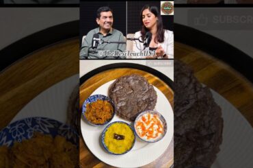 Chef Sanjeev Kapoor's Healthy Ragi Roti Recipe | Weight Loss Millet Roti#shorts #food #ytshorts#ragi