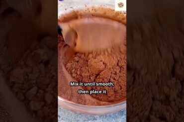 Guilt free healthy chocolate mousse| Healthy and easy chocolate recipe without oven! #shorts #ytfeed