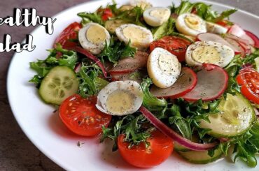 This salad helped you lose weight FAST! High Protein & Low Calorie