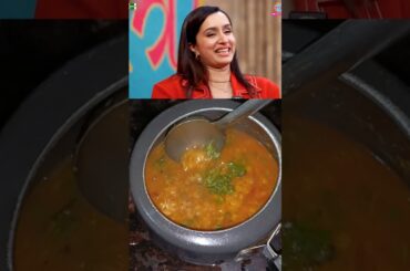 Shraddha Kapoor's Favourite Comfort Food | dal Chawal #shorts #varanbhat #foodie  #shraddhakapoor