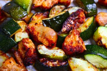 Air Fryer Easy Weight Loss Recipe, Light Meal Idea For Breakfast, Lunch And Dinner, Zucchini Recipe