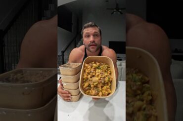 I make high protein meal preps #mealprep