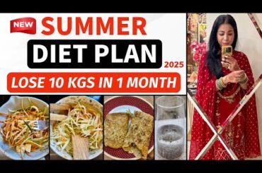 Summer Weight Loss Diet Plan | How to Lose Weight Fast in Hindi | Lose 10 Kgs in 1 Month |Fat to Fab