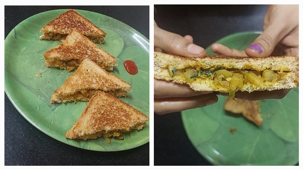 Crispy Potato Sandwich | Easy, Tasty, Healthy and Kid Friendly Sandwich Crispy Potato Sandwich | Easy, Tasty, Healthy and Kid Friendly Sandwich