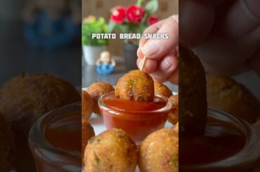 Trending recipe of Potato Bread Snacks #shorts #recipe #snacks #potato #bread