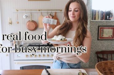 5 from scratch breakfasts for all day energy