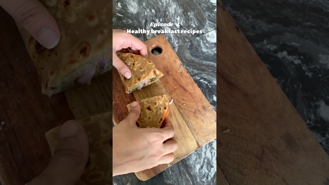Episode – 1 Healthy breakfast recipes – smashed sprout wrap #healthybreakfast #shots Episode - 1 Healthy breakfast recipes - smashed sprout wrap #healthybreakfast #shots