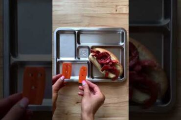 Halloween Food for Kids | Bloody Worm Sandwich