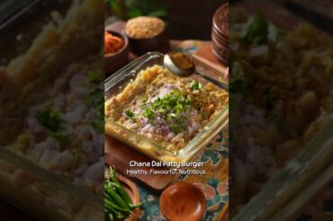 Chana Dal Patty Burger Recipe | Easy, Tasty & Packed with Protein | Borosil