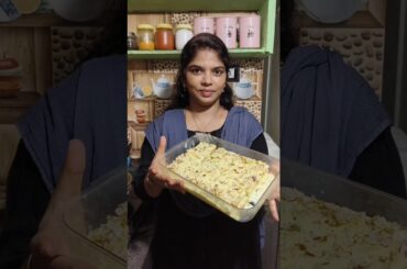 Bread custard desert