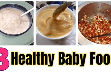 3 Healthy Summer Food For 1- 6 Years Baby | Weight Gain Recipes For Baby | Mum & Munchkin