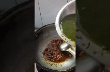 #shorts #palk bhaji #palak gargata #healthy recipe #lunch dinner recipe