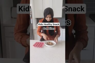 Kids Healthy Snack| Oat bites| Mom's Secret #viralreels #shortsfeed #shorts #kidssnacks #food