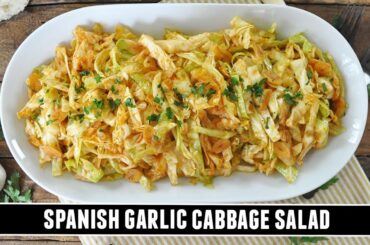 "Better than Coleslaw" Spanish Garlic Cabbage Salad