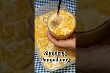 Healthy, Refreshing and Easy Banana Mango Cooler Salad Recipe #filipinofood