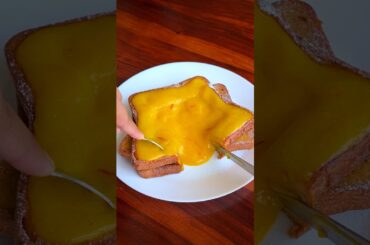 Super Easy and Without Egg Mango French Toast #shorts