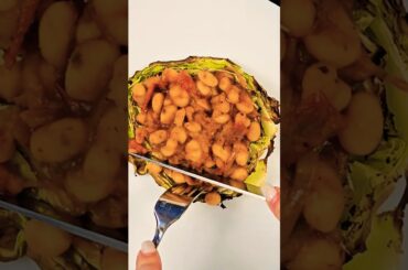 Easy Vegan Dinner with Cabbage & Beans | Healthy & Budget Friendly