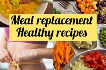 Weight loss Healthy simple meal replacement recipe/Low calorie/Diabetic friendly #healthyfood