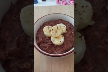 Best oatmeal recipe | Healthy breakfast idea | Chocolate banana oatmeal @lifewithMavi