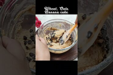 leftover banana se banaye healthy Cake #bananacake #shorts #youtubeshorts #shortvideo