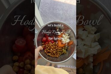 Hodge Podge bowls ftw #recipe #lunchideas #healthy #model #easyrecipe #lunch #trend #shorts