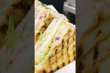 Best Grilled Tuna Sandwich Recipe | Easy Tuna Melt Sandwich at Home #shorts#youtubeshorts