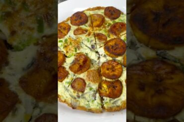 Plantain and egg breakfast #breakfast #healthy #shorts