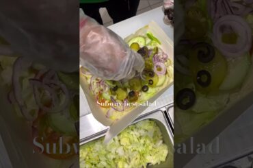 Subway’s best salad #shortsvideo#food #shortsvideos #foodie #subway #trending #viral #agra #sandwich