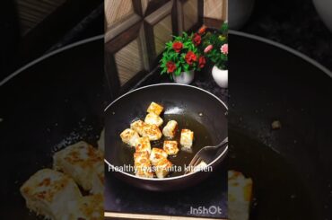 paneer fry  / paneer snacks recipe / Healthy Breakfast Recipe / #healthytwistanitaskitchen