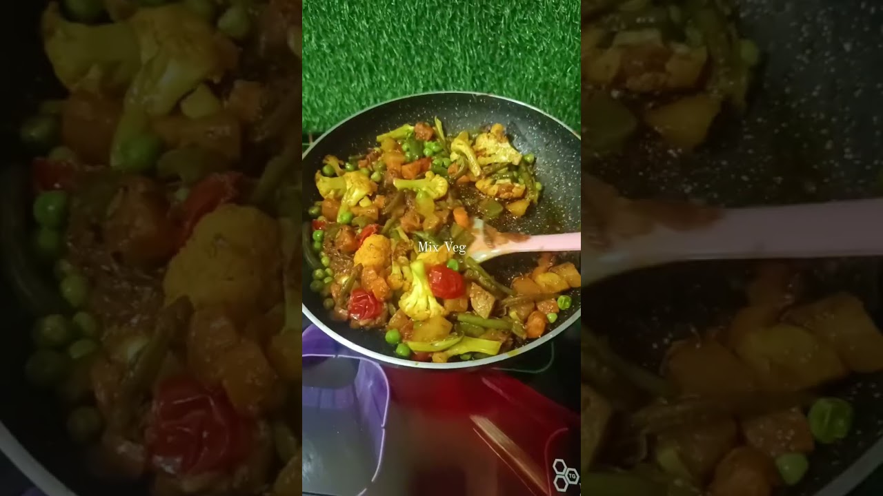 Mixed Veg Recipe | Healthy Low Calorie Recipe | Shorts Mixed Veg Recipe | Healthy Low Calorie Recipe | Shorts