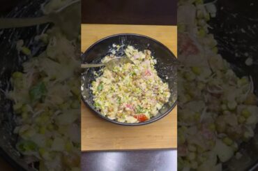 Healthy evening snack ASMR Cooking. #cooking #asmrcooking #shortsvideo #food #recipe #ytshorts.