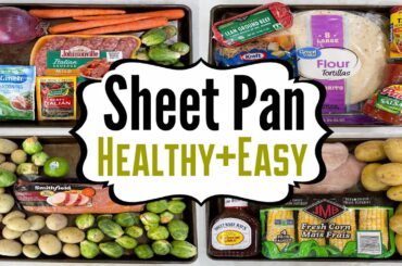 5 Cheap & HEALTHY Sheet Pan Dinners | EASY, High-Protein, Budget-Friendly Meals | Julia Pacheco