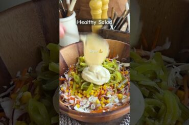Healthy Salad: #healthyeating #healthydiet #healthyliving #shortvideo #youtubeshort #food