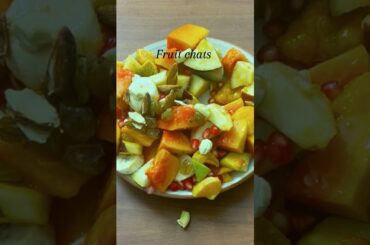 Fruit Chaat Recipe | Healthy & Tasty Snack Idea| Fruit salad #shorts  #asmr