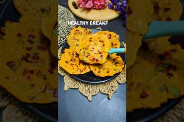 Healthy Breakfast recipe l Vegetable Chilla #breakfast #healthy #recipe #shortsvideo