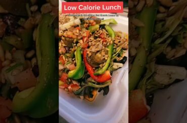 Low Calorie Lunch idea! Salad! #salad #weightloss #diet #mediterranean will enjoy this one!
