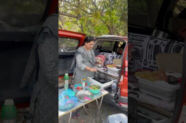 Chalte Firte Ghar ka Lunch #lunch #cooking #caravan #shorts #trendingreels #enjoylife #naturelovers