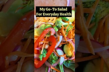 My Go-To Salad For Everyday Health!  #drmandell #health #nutrition #salad