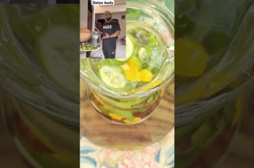 Detox Water By Coach Nitesh Soni #shorts #ytshorts #food #recipe #trending #detoxwater