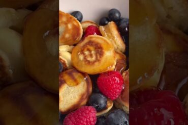 Easy Banana Pancake Bites | Healthy Mini Pancakes for Breakfast