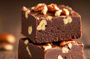 Evening Snacks Recipe, Easy Chocolate Fudge With Nuts, No-Bake Chocolate Fudge With Nuts Recipe